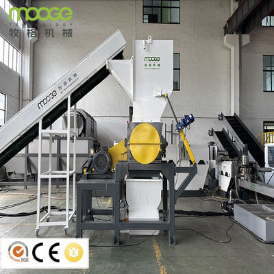 PP PE Film Scrap Recycling Pelletizing Extruder Machine for Plastic Granules Manufacturing