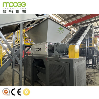 Double Shaft Shredder Machine for Plastic Recycling Waste Plastic Tire Wood Metal Drum Crushing