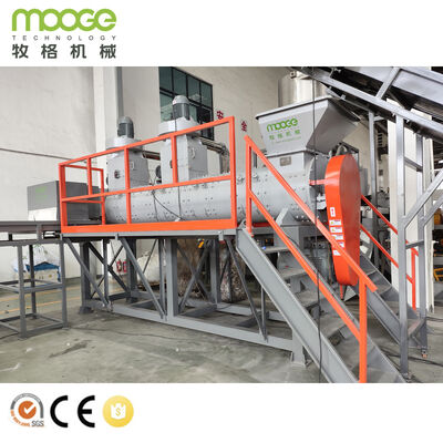 High Capacity Automatic PET Recycling System Plastic Bottle Recycling Machine