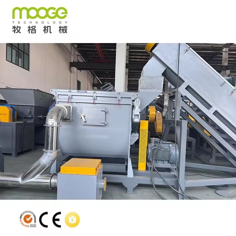 Automatic PP PE Film Washing Line for Plastic Recycling