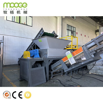 Комплексная линия дробления, промывки и переработки жестких бутылок из ПНД для производства хлопьев высокой чистоты с эффективной системой сушки