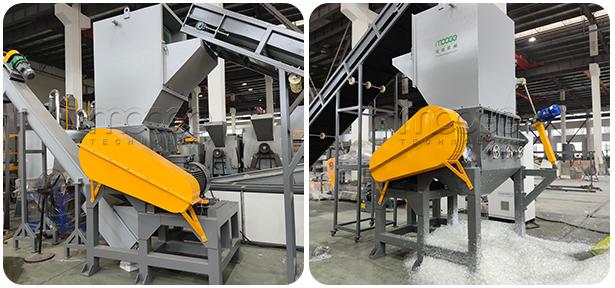 Линия для мытья пластиковых бутылок из ПЭТ с одобрением CE для переработки отходов из пленочной пленки PE PP 6