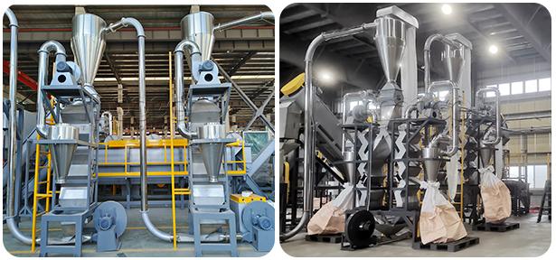 Линия для мытья пластиковых бутылок из ПЭТ с одобрением CE для переработки отходов из пленочной пленки PE PP 19