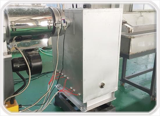 Линия пеллетки из полиэфирных волокон для переработки отходов тканей 5