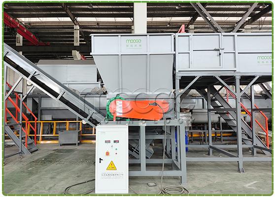 Recycle Plastic Bottle Crushing Pet Flakes Washing Recycling Machine 2
