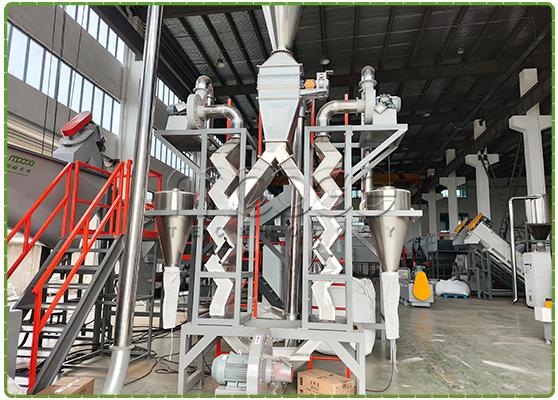 Recycle Plastic Bottle Crushing Pet Flakes Washing Recycling Machine 20