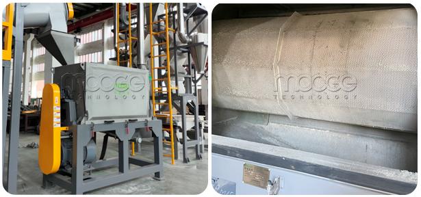 Clean Plastic Flakes Production SUS 304 Bottle Recycling Washing MEB-Series Waste Hot Water Plastic Recycling Line 16