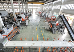 Рециклирующая линия для стирки бутылок ПЭТ